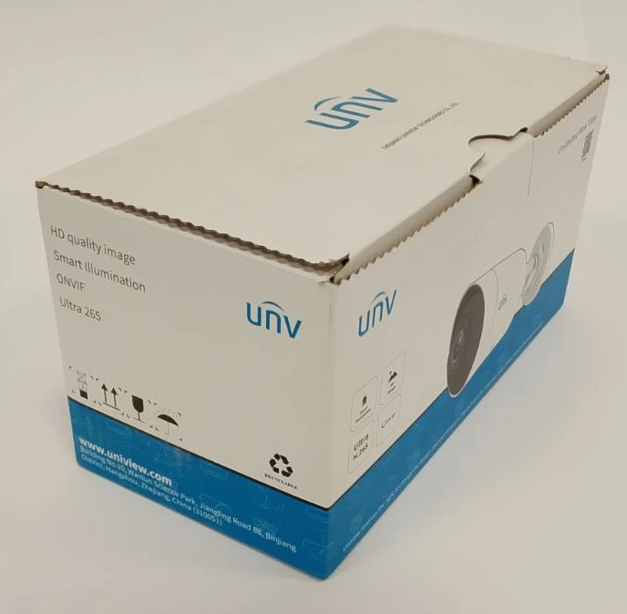 (Уценка) IP-видеокамера уличная Uniview IPC2105SB-ADF16KM-I0 White фото 3