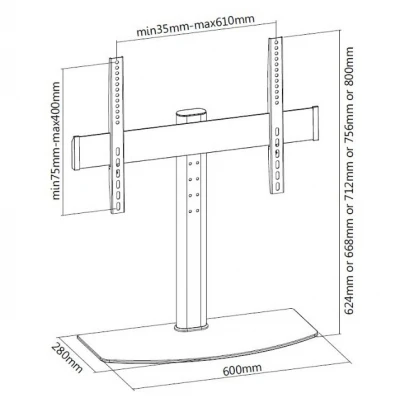 Кронштейн ITech KFS-2 Black фото 2