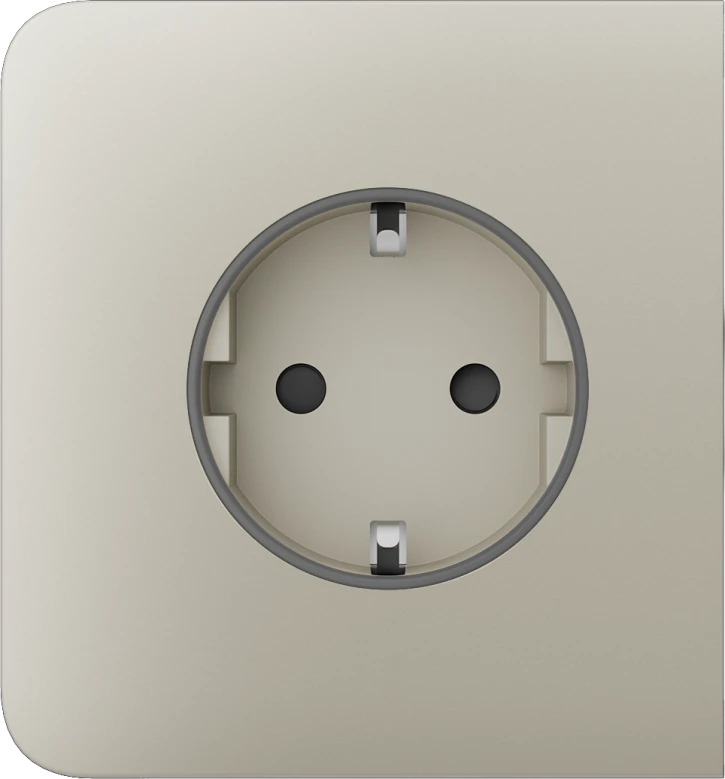 Боковая панель для встроенной розетки Ajax SideCover (basic) Ivory