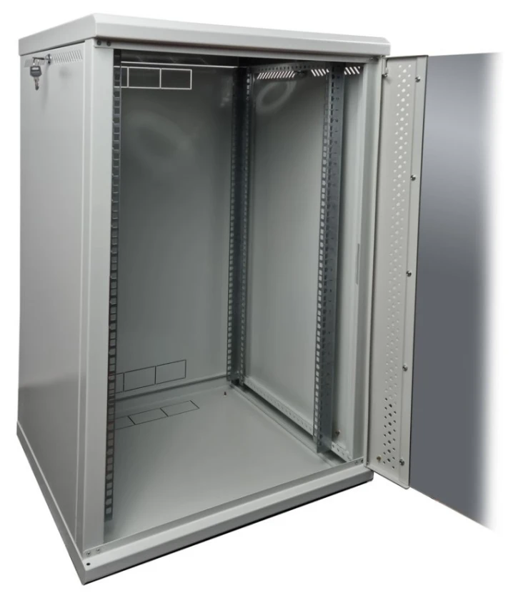 Шафа настінна E-server 18U, 600х500х907 сіра (ES-Е1850G) фото 5