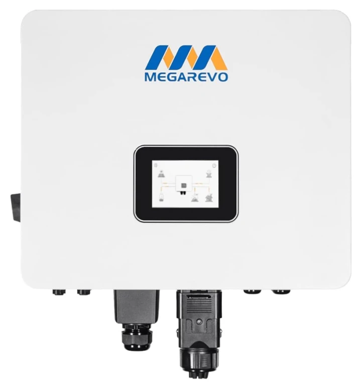 Гібридний інвертор Megarevo R6KL1DA-G2S 6kW 2 MPPT WiFi