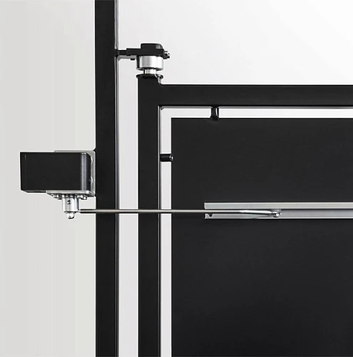 Доводчик для хвіртки Cisa C1310.11.1 пружинний до 55 кг лівий чорний (41367) фото 11