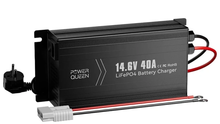Зарядний пристрій Power Queen P12V40A-BCHA-Y LiFePO4 14.6V/40A