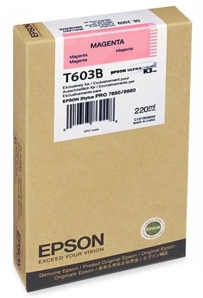 Картридж Epson T603B00 Мagenta (C13T603B00)