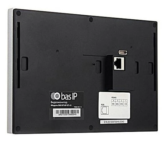 IP відеодомофон Bas-IP AP-07L Black фото 2