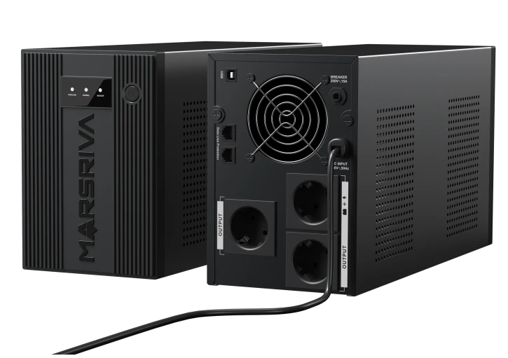 ДБЖ Marsriva MR-UF3000 Black фото 5