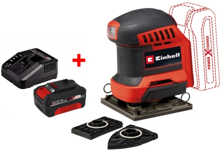 Шліфувальна машина Einhell TE-OS 18/113 3X Li - Solo (4460730) фото 22