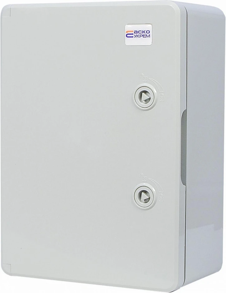 Ударостійкий корпус Аско-Укрем UBox 250x350x150мм (непрозорі дверцята) (A0270010017)