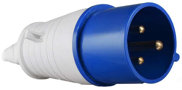 Силова вилка переносна Аско-Укрем 32А/3 2Р+РЕ (A0080010004)