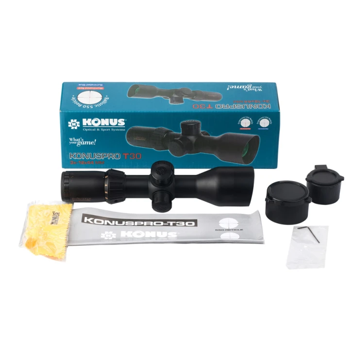 Оптический прицел Konus KONUSPRO T-30 3-12x44 Black (7291) фото 4