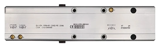 Доводчик дверний Cisa C1610.05.0.90 Professional Plus2 BC STD до 120 кг FIRE чорний (37920) фото 5