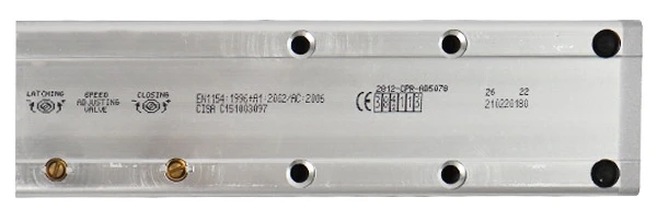 Доводчик дверний Cisa C1611.05.0.45 Professional Plus2 BC STD HO з фіксацією до 120 кг білий (37922) фото 5