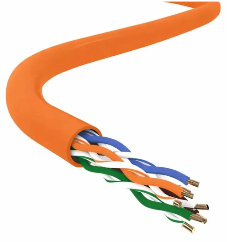 Кабель вита пара Укрпожкабель LANTRIA U/UTP 4×2×0,51 Cat.5e LSOH HF