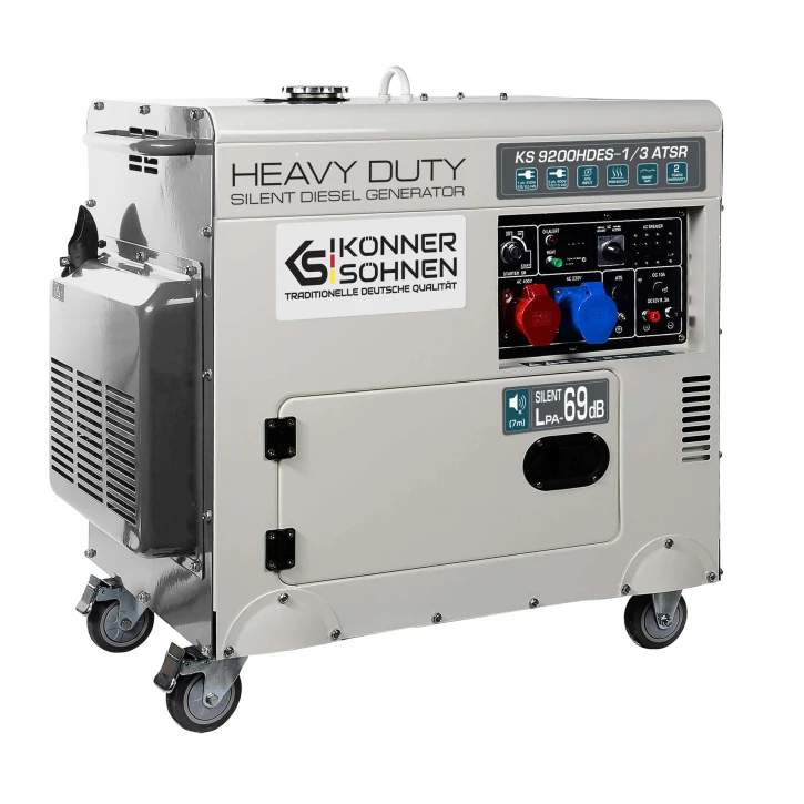 Генератор дизельний Könner & Söhnen KS 9200HDES-1/3 ATSR (EURO V) (KS9200HDES-1/3ATSR) фото 3