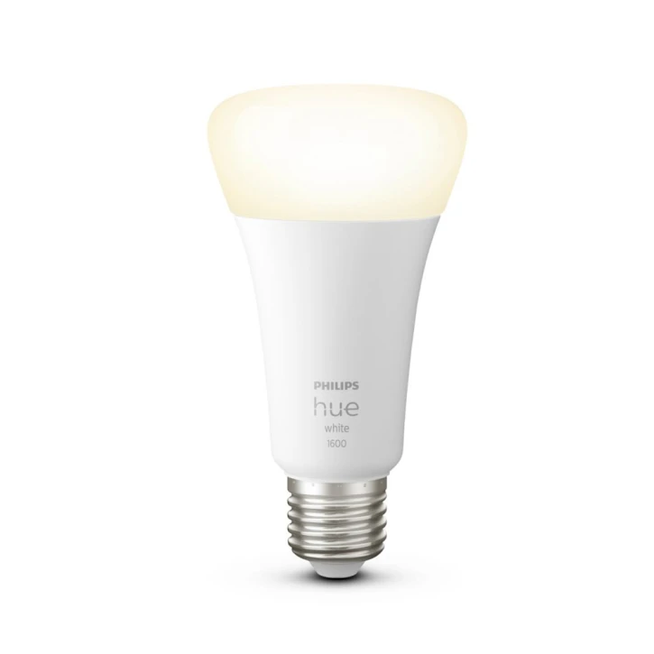 Розумна лампа Philips Hue E27, 15.5W(100Вт), 2700K, White, Bluetooth, димована Philips 14408 фото 2