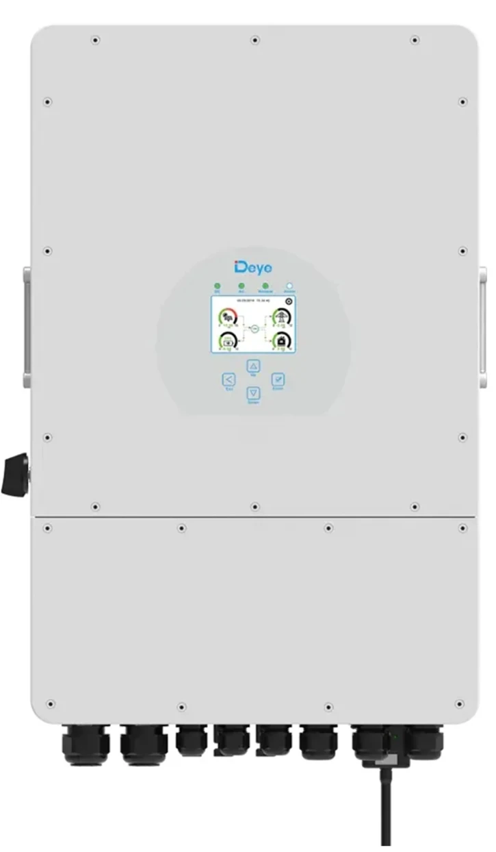 Гібридний інвертор Deye SUN-12K-SG02LP1-EU-AM3 (48В, 12кВт, UPS)