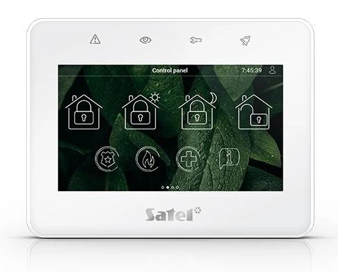 Клавіатура сенсорна Satel INT-TSG2-W White