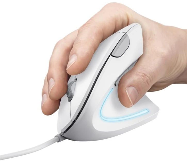 Миша Trust Verto Ergonomi White (25133) фото 6