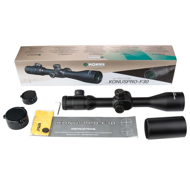 Оптический прицел Konus KONUSPRO F-30 4-16x52 550 IR FFP (7299) фото 4