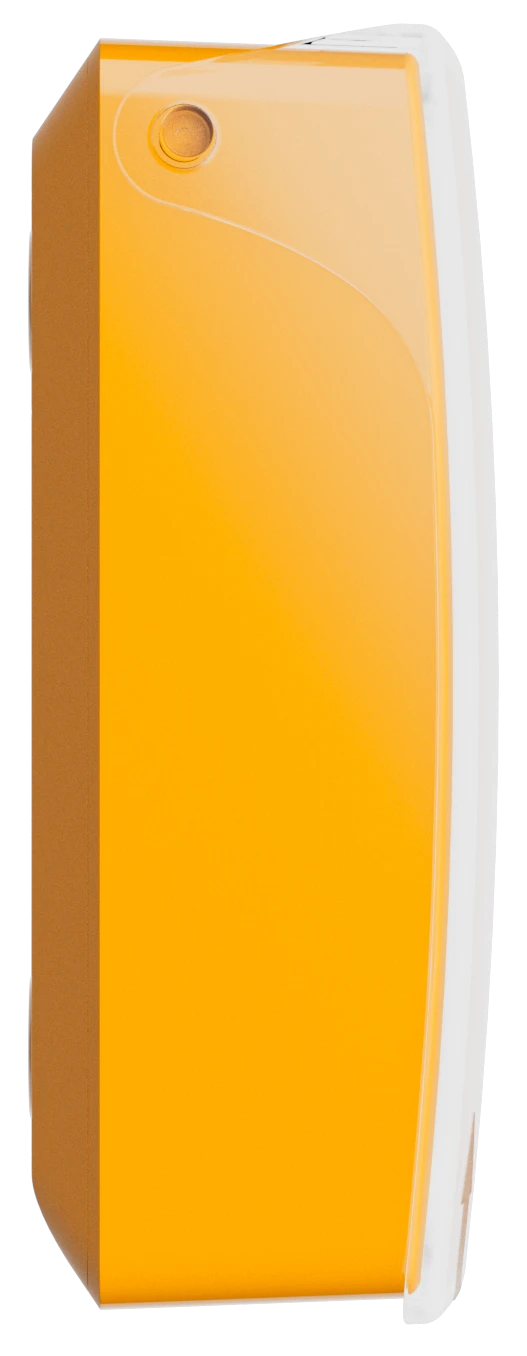 Бездротова програмована кнопка з механізмом скидання Ajax ManualCallPoint Jeweller Yellow (87651.171.NC1) фото 5