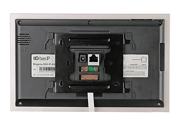 IP видеодомофон Bas-IP AQ-07L Black фото 3