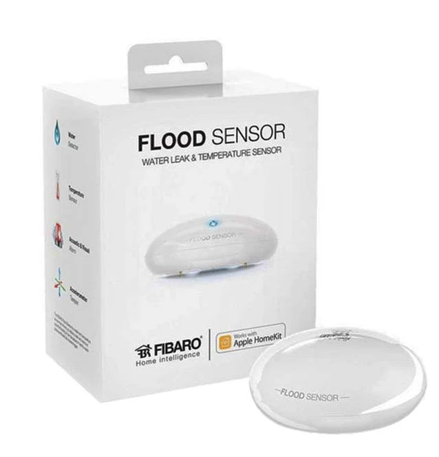 (Уценка) Датчик протечки Fibaro Flood Sensor для Apple HomeKit - FGBHFS-101