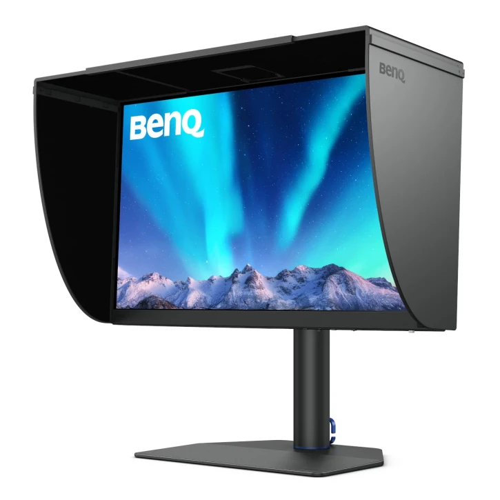Монитор BenQ SW272Q 27" Gray (9H.LLPLB.QBE) фото 2