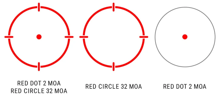 Коліматорний приціл Holosun Open Elite HE509T-RD X2 (747221) фото 9