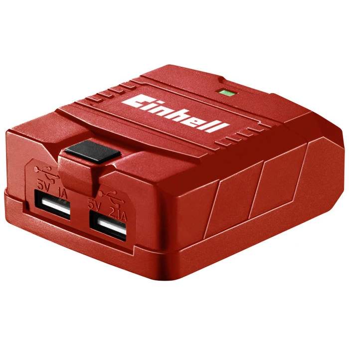 Зарядний пристрій Einhell TE-CP 18 Li USB-Solo Red (4514120) фото 2