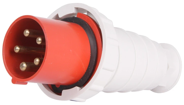 Силова вилка переносна E.Next e.plug.pro.5.63 (5п, 380В, 63А) (p011009)