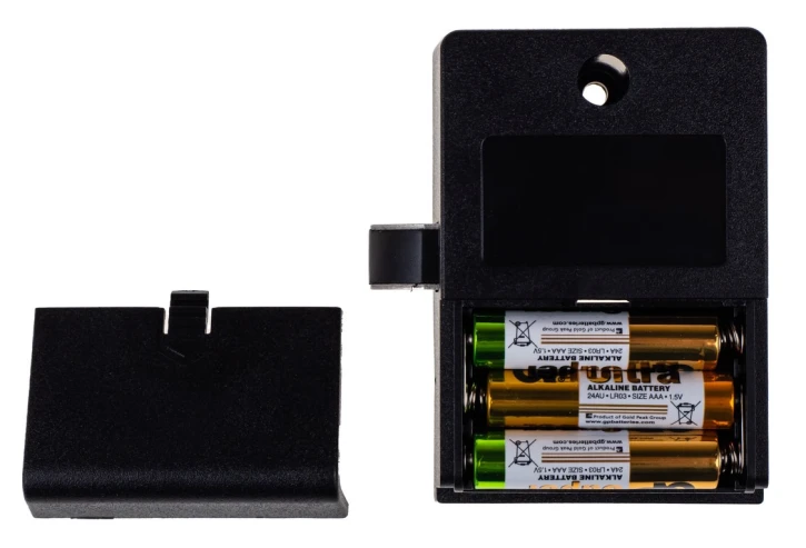 Мебельный биометрический замок SEVEN LOCK F-08 Black (F08) фото 3