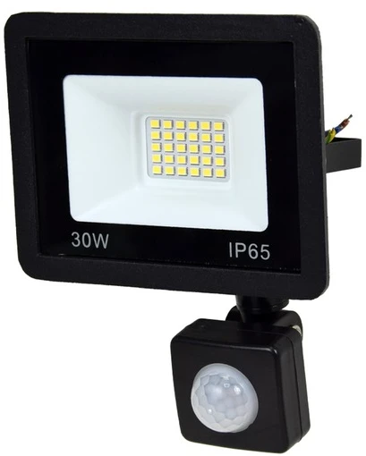 Прожектор LED Lightwell LW-FL-B-30-S 30 Вт с датчиком движения
