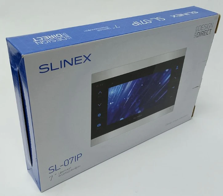 (Уценка) Видеодомофон Slinex SL-07 IP Silver/White фото 3