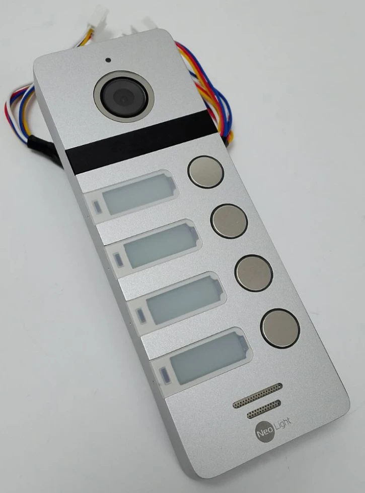 (Уценка) Вызывная панель Neolight MEGA/4 FHD Silver фото 4