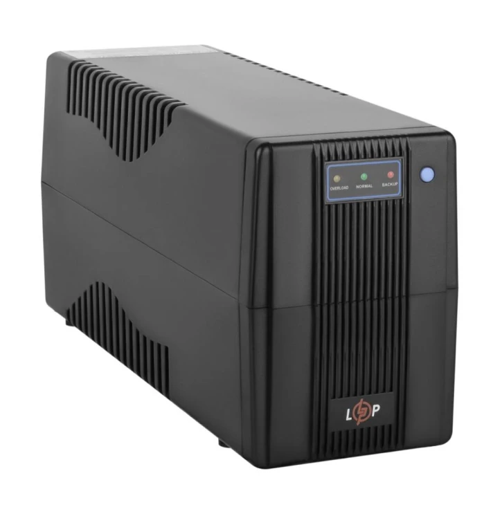 ДБЖ LogicPower LP U650VA-P (390Вт) Black (2436) фото 2