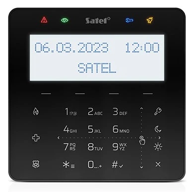 Клавиатура Satel INT-KSG2R-B Black