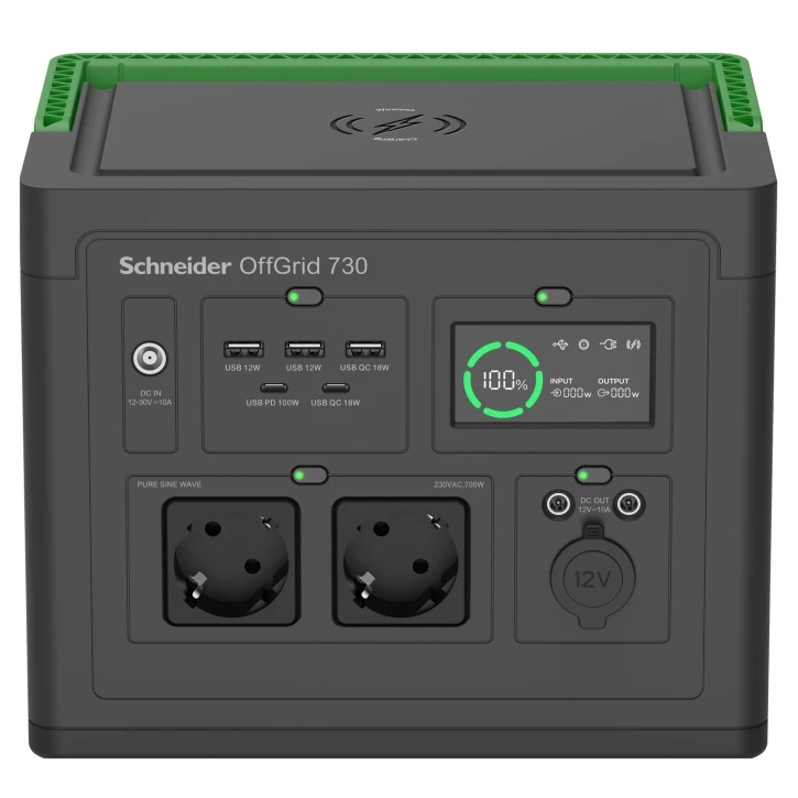 Зарядная станция Schneider Electric 730 700W 738Wh (PPS730-GR) фото 2