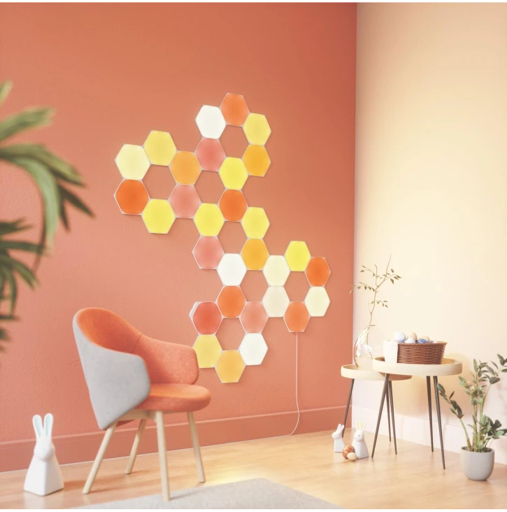 Додаткова панель Nanoleaf Shapes Hexagons — 1 шт. (NL42-0001HX-1PK) фото 9