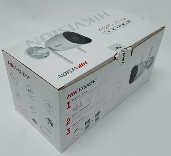 IP-видеокамера уличная Wi-Fi Copy Hikvision DS-2CV2021G2-IDW(D) (2.8) White фото 3