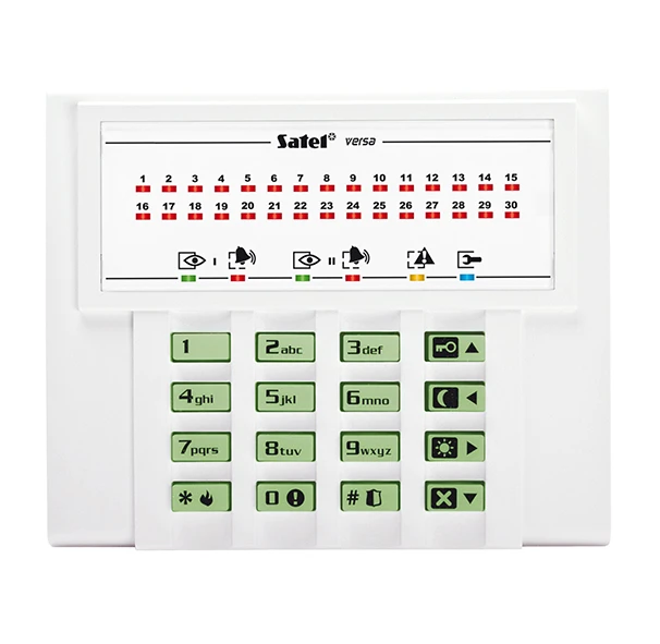 Проводная светодиодная клавиатура Satel VERSA-LED BL/GR фото 3