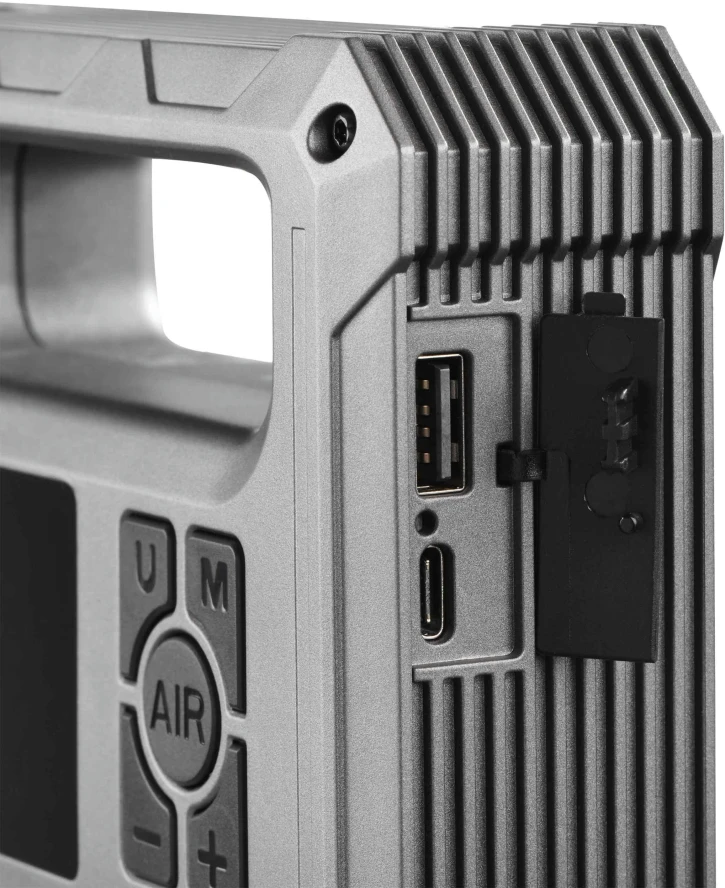 Автономний пусковий пристрій 2E Pitman з автомобільним компресором та ліхтарем, 10000 mAh (2E-CJSPBPL-BK) фото 10