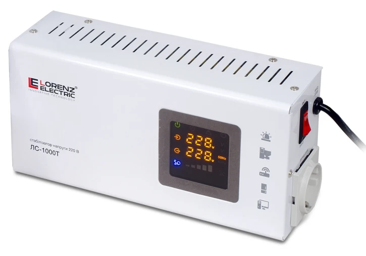 Стабілізатор напруги Елім-Україна ЛС-1000Т, релейного типу фото 2