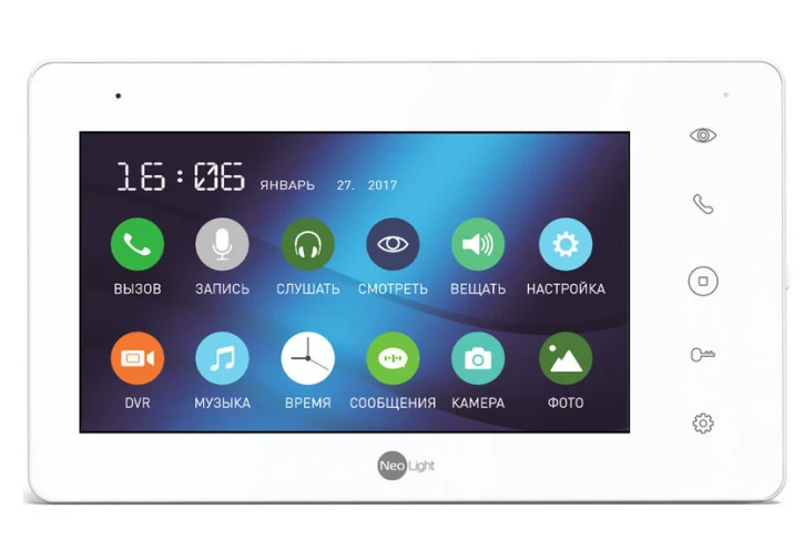 (Уцінка) Відеодомофон Neolight Sigma + HD WF White фото 10