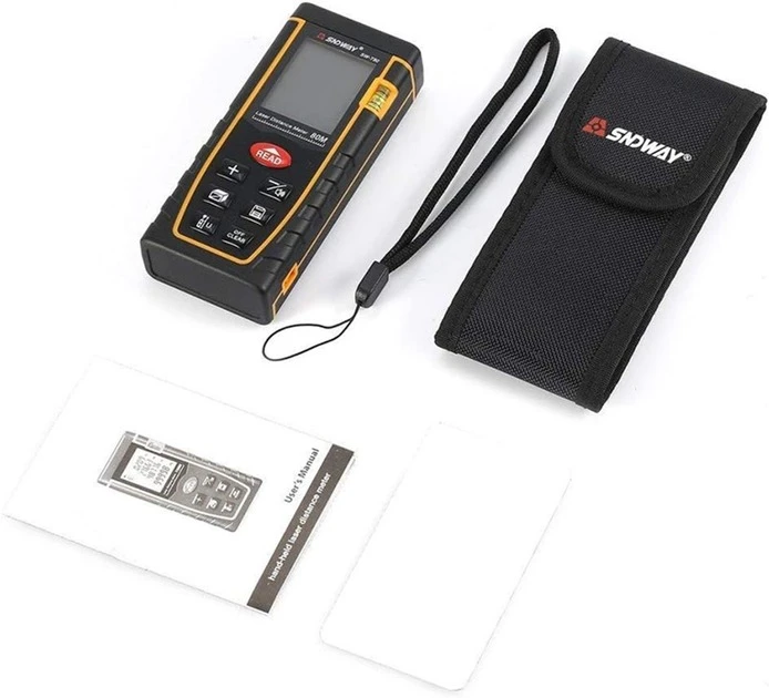 Лазерный дальномер Sndway SW-T80 80 м фото 6