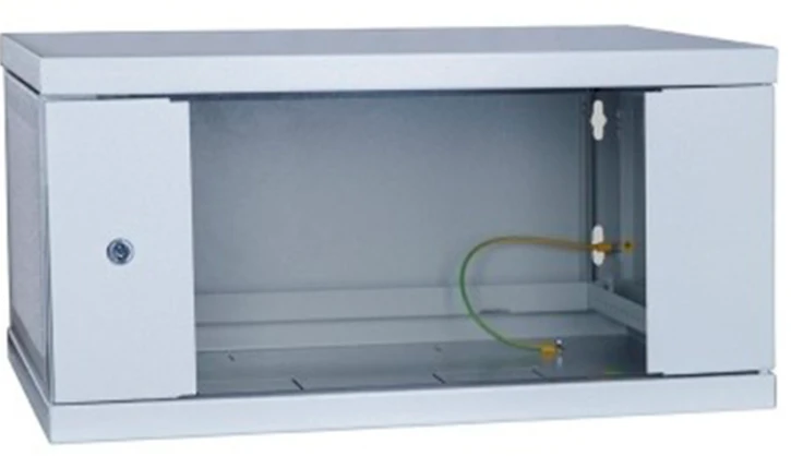 Шафа навісна IPCOM СН-6U-06-04-ДП-1-7035 сіра фото 2