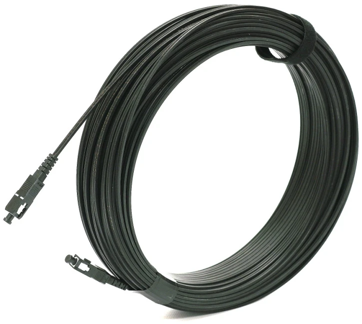 Патч-корд оптический CMS SC/UPC-SC/UPC SM, FTTH, 100м, Simplex (UPC-100SCSC(SM)S(ON)FTTH-)