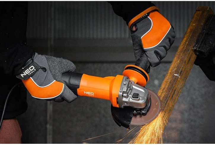 Угловая шлифмашина (болгарка) Neo Tools 1000 Вт, 125 мм (04-716) фото 5