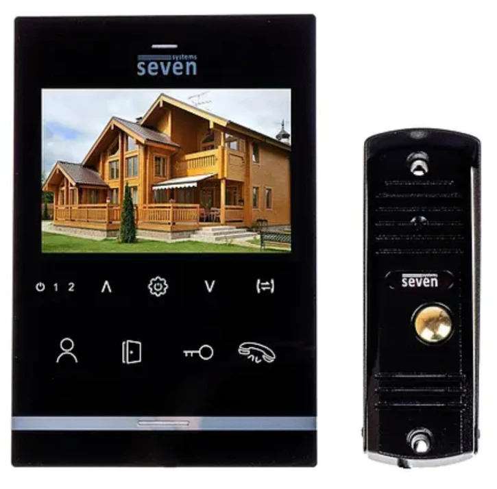 Комплект домофону SEVEN DP-7542 Kit Black