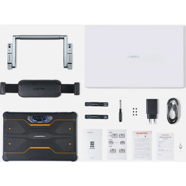 Планшет Oukitel RT8 6GB/256GB з тримачем Orange (6931940756396) фото 4