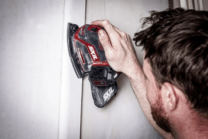 Шлифмашина вибрационная Skil SR1E3720CC Red фото 3